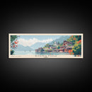 Dongtou, China Panoramic Beach Print, Vacation Gift, China Wall Art, Beach Painting, Beach Decor, Beach Painting