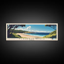 Flaherty Beach, Australia Panoramic Beach Print, Vacation Gift, Australia Wall Art, Beach Painting, Beach Decor, Beach Painting