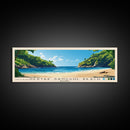 Gertak Sanggul Beach, Malasyia Panoramic Print, Vacation Gift, Malasyia Wall Art, Vacation Wall Art, Vacatation Memories, Beach Decor, Beach Or Lakehouse Art