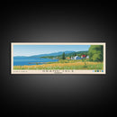 Grand Isle, Vermont Panoramic Print, Vacation Gift, Vermont Wall Art, Vacation Wall Art, Vacatation Memories, Beach Decor, Beach Or Lakehouse Art