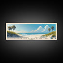 Henderson Beach State Park, Florida Panoramic Print, Vacation Gift, Florida Wall Art, Vacation Wall Art, Vacatation Memories, Beach Decor, Beach Or Lakehouse Art