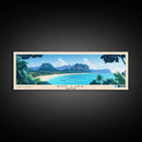 Ko Lipe, Thailand Panoramic Print, Vacation Gift, Thailand Wall Art, Beach Painting, Beach Decor, Beach Or Lakehouse Art