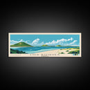 Los Roques, Venezuela Panoramic Beach Print, Vacation Gift, Venezuela Wall Art, Beach Painting, Beach Decor, Beach Painting