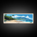 Maui, Hawaii Panoramic Print, Vacation Gift, Hawaii Wall Art, Beach Painting, Beach Decor, Beach Or Lakehouse Art