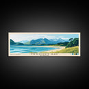 Mission Bay, New Zealand Panoramic Print, Vacation Gift, New Zealand Wall Art, Vacation Wall Art, Vacatation Memories, Beach Decor, Beach Or Lakehouse Art