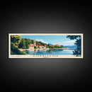 Pokrivenik, Croatia Panoramic Print, Vacation Gift, Croatia Wall Art, Beach Painting, Beach Decor, Beach Or Lakehouse Art
