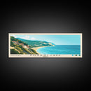 Possidi Cape, Greece Panoramic Beach Print, Vacation Gift, Greece Wall Art, Beach Painting, Beach Decor, Beach Painting