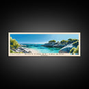 Rottnest Island, Australia Panoramic Print, Vacation Gift, Australia Wall Art, Beach Painting, Beach Decor, Beach Or Lakehouse Art
