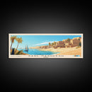 Sahl Hasheesh, Egypt Panoramic Beach Print, Vacation Gift, Egypt Wall Art, Beach Painting, Beach Decor, Beach Painting
