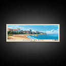 Sunny Beach, Bulgaria Panoramic Print, Vacation Gift, Bulgaria Wall Art, Beach Painting, Beach Decor, Beach Or Lakehouse Art
