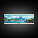 Tai Long Wan Bay, Hong Kong Panoramic Print, Vacation Gift, Hong Kong Wall Art, Beach Painting, Beach Decor, Beach Or Lakehouse Art