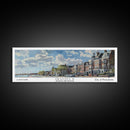 Quincy Massachusetts Panoramic Print, Elegant Framed Canvas Print, Travel Poster Art, Home Decoration, Office Wall Art, Gift Idea