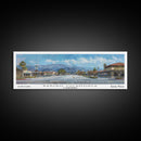 Rancho Cucamonga California Panoramic Print, Stylish Framed Canvas Print, Travel Poster Art, Home Decor, Office Wall Art