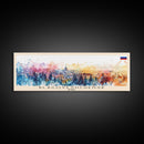 Blagoveshchensk Russia Travel Art, City Art, Framed Canvas Print or Metal Wall Art, Europe Travel Poster, Panoramic Wall Art, Extra Wide Wall Art