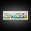 Split Croatia Travel Print Wall Art, Panoramic City Art, Travel Art, Wall Decor, Vacation Gift, Framed Canvas Print Or Metal Art