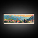 Gori Georgia Travel Print Wall Art, Panoramic City Art, Travel Art, Wall Decor, Vacation Gift, Framed Canvas Print Or Metal Art