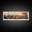 Khimki Russia Travel Print Wall Art, Panoramic City Art, Travel Art, Wall Decor, Vacation Gift, Framed Canvas Print Or Metal Art