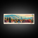 Kruševac Serbia Travel Art, City Art, Framed Canvas Print or Metal Wall Art, Europe Travel Poster, Panoramic Wall Art, Extra Wide Wall Art
