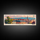 Modena Italy Travel Print Wall Art, Panoramic City Art, Travel Art, Wall Decor, Vacation Gift, Framed Canvas Print Or Metal Art