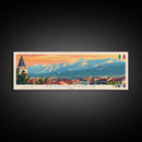 Reggio Emilia Travel Print Wall Art, Panoramic City Art, Travel Art, Wall Decor, Vacation Gift, Framed Canvas Print Or Metal Art