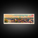 Roskilde Denmark Travel Art, City Art, Framed Canvas Print or Metal Wall Art, Europe Travel Poster, Panoramic Wall Art, Extra Wide Wall Art