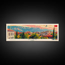 Sivas Turkey Travel Print Wall Art, Panoramic City Art, Travel Art, Wall Decor, Vacation Gift, Framed Canvas Print Or Metal Art