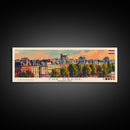 The Hague Netherlands Travel Print Wall Art, Panoramic City Art, Travel Art, Wall Decor, Vacation Gift, Framed Canvas Print Or Metal Art