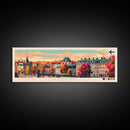 Vantaa Finland Travel Art, City Art, Framed Canvas Print or Metal Wall Art, Europe Travel Poster, Panoramic Wall Art, Extra Wide Wall Art