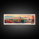 Yaroslavl Russia Wall Art, Panoramic Travel Poster, Panoramic Framed Canvas Print, City Wall Art, Wall Hanging Home Decor, Travel Art