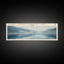 Upper Ugashik Lake Panoramic Wall Art, Framed Canvas Print, Lake House Decor, Travel Poster, Beautiful Lake Scene, Bedroom Decor