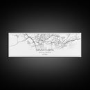 Panoramic Santa Clarita City Map, California Art, Map Print, Minimalist Wall Art, Canvas Art, Housewarming Gift, Street Map, Closing Gift
