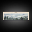 Black Forest Framed Canvas Print Travel Poster | Wall Art | Home Decor | Gift For Travel Lover | Wall Hanging | Original Art