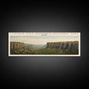 Chapada dos Guimarães National Park Framed Canvas Print Travel Poster | Wall Art | Home Decor | Gift For Travel Lover | Wall Hanging | Original Art