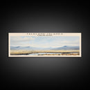 Falkland Islands Framed Canvas Print Travel Poster | Wall Art | Home Decor | Gift For Travel Lover | Wall Hanging | Original Art