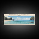 Fernando de Noronha COUNTRY | Framed Travel Poster Canvas Print | Trendy Wall Art | Watercolor Painting | Living Room Art | Unique Art