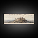 Hohenzollern Castle Travel Print Wall Art, Travel Poster Print, Retro Style COUNTRY Home Decor, Wall Hanging, Travel Gift Idea, Unique Metal Art