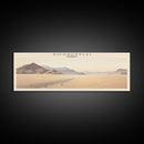 Sossusvlei COUNTRY | Framed Travel Poster Canvas Print | Trendy Wall Art | Watercolor Painting | Living Room Art | Unique Art