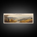 The Ardennes COUNTRY Travel Poster Print, Framed Canvas Print, COUNTRY Travel Art, Wood Framed Art, Wall Hanging, Home Decor