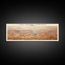 The Grand Canyon COUNTRY | Framed Travel Poster Canvas Print | Trendy Wall Art | Watercolor Painting | Living Room Art | Unique Art