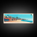 Annaba, Algeria Travel Poster Panoramic Canvas Print, Annaba, Algeria Painting, Algeria Art, Annaba Travel Art, Guest Room Painting