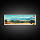 Arba Minch, Ethiopia Panoramic Travel Poster Canvas Print, Arba Minch, Ethiopia Painting, Ethiopia Art, Arba Minch Travel Art, Living Room Painting