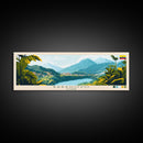 Babahoyo, Ecuador Travel Poster Panoramic Canvas Print, Babahoyo, Ecuador Painting, Ecuador Art, Babahoyo Travel Art, Guest Room Painting