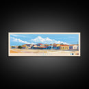 Lobito, Angola Travel Poster Panoramic Canvas Print, Lobito, Angola Painting, Angola Art, Lobito Travel Art, Guest Room Painting