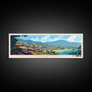 Nzerekore, Guinea Travel Poster Panoramic Canvas Print, Nzerekore, Guinea Painting, Guinea Art, Nzerekore Travel Art, Guest Room Painting