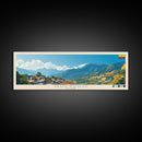 Quevedo, Ecuador Travel Poster Panoramic Canvas Print, Quevedo, Ecuador Painting, Ecuador Art, Quevedo Travel Art, Guest Room Painting