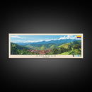 Soledad, Colombia Travel Poster Panoramic Canvas Print, Soledad, Colombia Painting, Colombia Art, Soledad Travel Art, Guest Room Painting