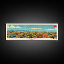 Adama, Ethiopia Panoramic Canvas Print, Adama, Ethiopia Painting, Ethiopia Art, Adama Travel Poster, Travel Art, Vacation Gift