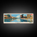 Bekasi, Indonesia Panoramic Canvas Print, Bekasi, Indonesia Painting, Indonesia Art, Bekasi Travel Poster, Travel Art, Guest Room Painting