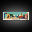 Chihuahua, Mexico Panoramic Canvas Print, Chihuahua, Mexico Painting, Mexico Art, Chihuahua Travel Poster, Travel Art, Vacation Gift