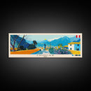 Chincha, Peru Panoramic Canvas Print, Chincha, Peru Painting, Peru Art, Chincha Travel Poster, Travel Art, Guest Room Painting